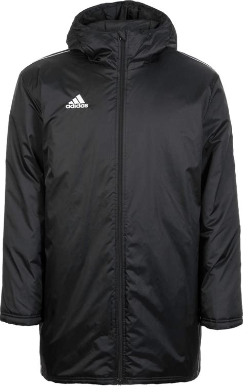 adidas kapuzenjacke core 18 schwarz|Adidas Core 18 Stadionjacke black/white .